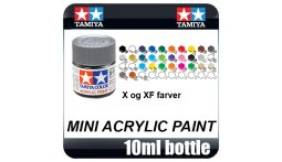 Tamiya X/XF mini akrylmaling