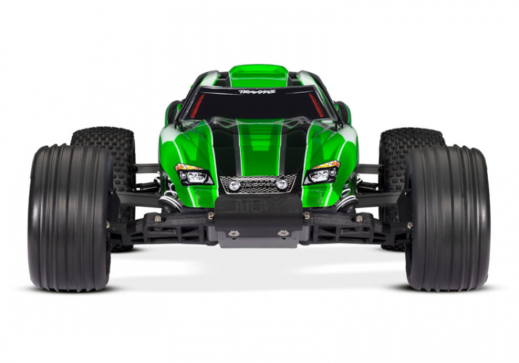 Traxxas Rustler Xl 5 2wd Tq Green Med Batteri Og Usb Lader Biler For