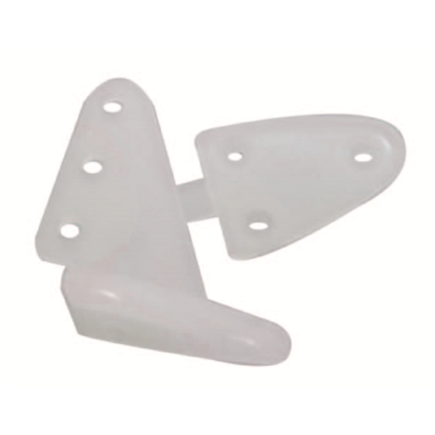 Rorhorn 13,5x16mm 2 stk. 