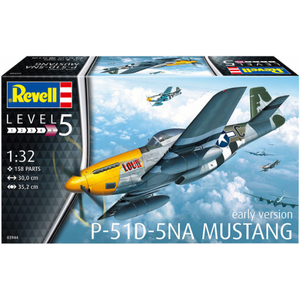 Revell P51D 5NA Mustang (early version) 1/32