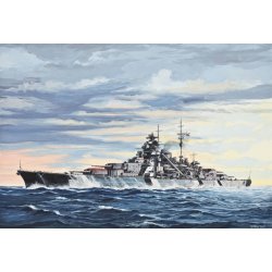 REVELL Battleship Bismarck 1:700