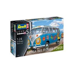 REVELL 1/24  VW T1 Samba Bus Flower Power