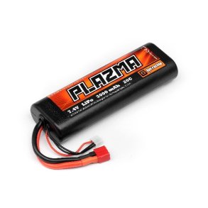 HPI PLAZMA 7.4V 3000MAH 20C LIPO ROUND CASE STICK PACK