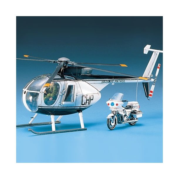 Academy Hughes 500D police 1/48