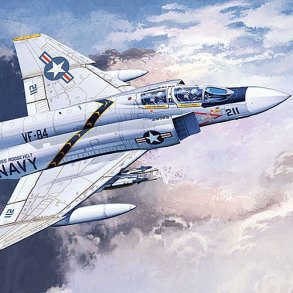 F-4J Phantom II VF84 Jolly Rogers 1/48 Academy