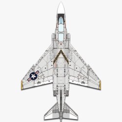 F-4J Phantom II VF84 Jolly Rogers 1/48 Academy