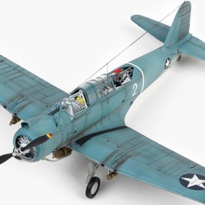 Academy SB2U-3 USN Battle of Midway 1/48