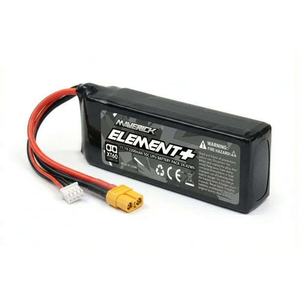  LiPo Batteri 11.1V 2200mAh 50C (XT-60)