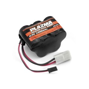 Plazma 6.0V 4300mAh NiMH BAJA modtagerbatteriI