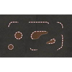 HPI Racing nano-TTR Track Mat 1500x900mm - Creator No.1