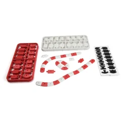 HPI Racing nano-TTR Curb Set - Red and White