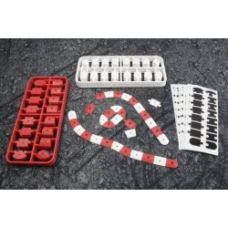 HPI Racing nano-TTR Curb Set - Red and White