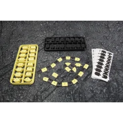 HPI Racing nano-TTR Curb Set - Black and Yellow