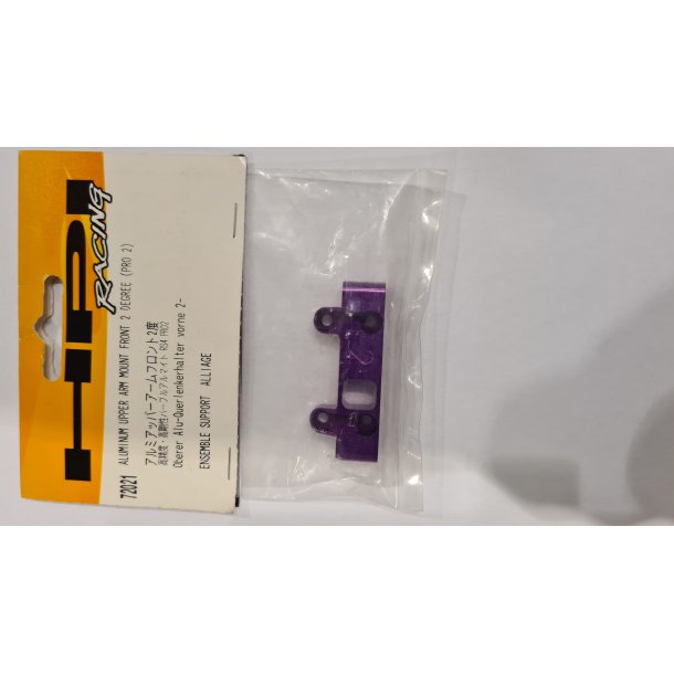 HPI 72021 - Aluminum Upper Arm Mount Front 2 Degree (Pro2)