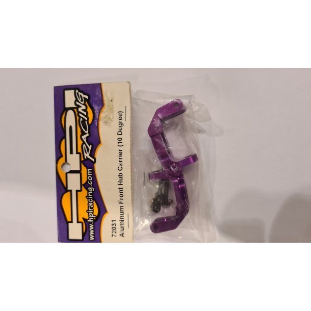HPI 72031 SUPER NITRO NITRO3 ALUM FRONT HUB CARRIER 10
