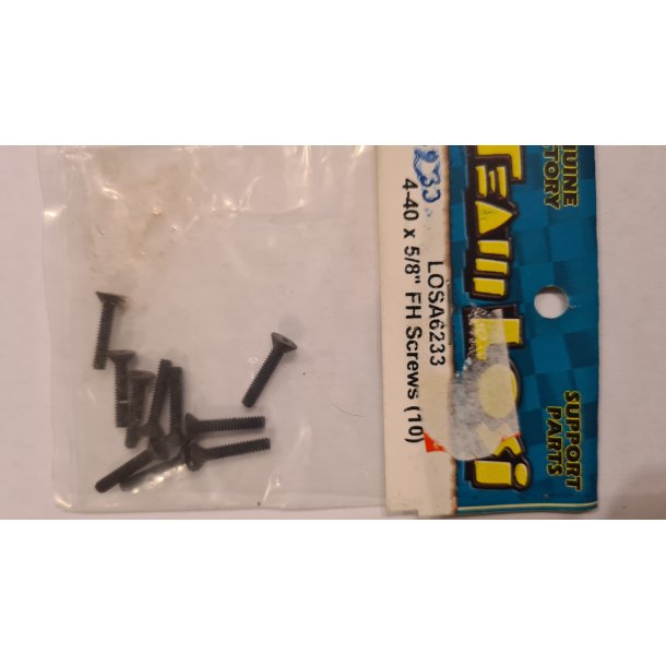 4-40 x 5/8 FH Screws (10) LOSI