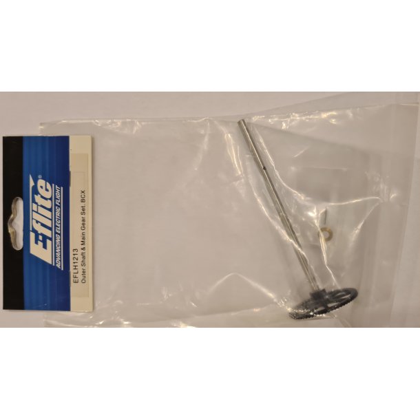 E-flite EFLH1213 Outer Shaft &amp; Main Gear Set: BCX/2/3