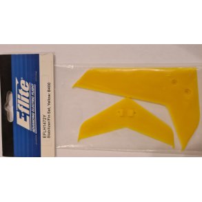 E-flite Blade EFLH1472Y Stabilizer/Fin Set; Yellow: B400