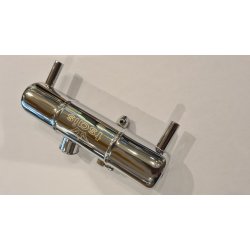 Tsais Dual exhaust Pipe for for T-Maxx 2.5 + 3.3 Chrome