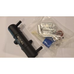 Tsais Custom Dual Rear Exhaust Pipe for the Traxxas T-Maxx 2.5 &amp; 3