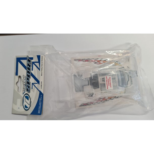 Losi LOSB1543 Clear Body with Stickers Vintage Micro-T 1/32 