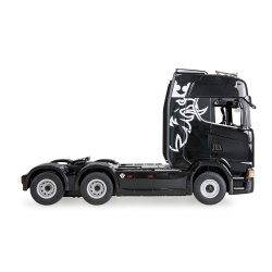 Scania 770 S Scania 770 S tr�kker 6x4 1/18 RTR sort 