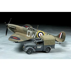 TAMIYA 1/48 Supermarine Spitfire Mk.I &amp; Light Utility Car