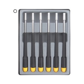 Topnglest 6 stk. M2,0 - 4,0 mm