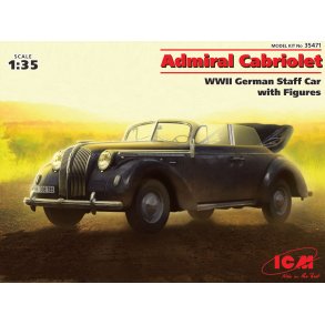 ICM 1/35 Admiral Cabriolet WWII Germin Staff