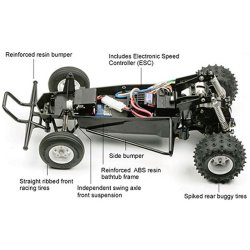 THE HORNET Tamiya 1/10 R/C Byggest uden ESC