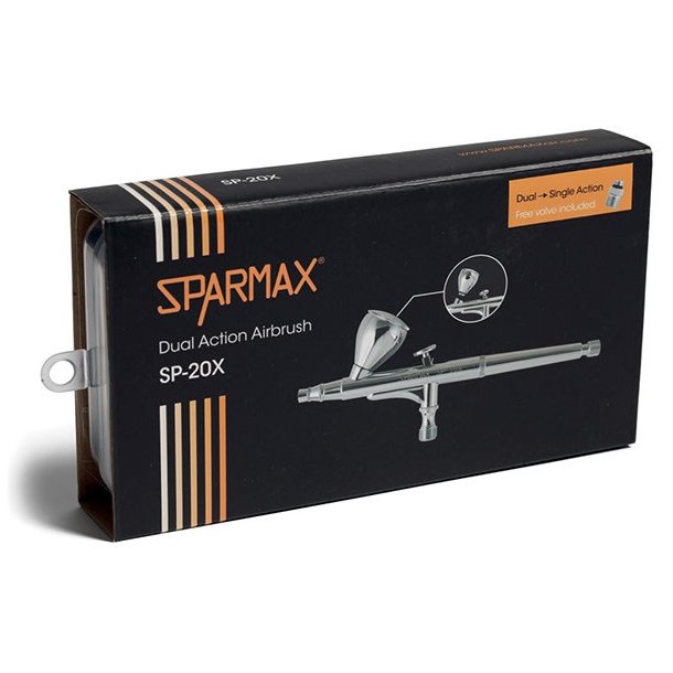 AIRBRUSH, SP-20X, 0,2MM GRAVITY-FEED