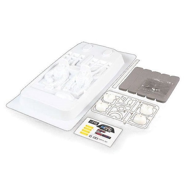 1/10 Rally Car Cockpit Tamiya