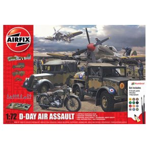 D-Day Air Assault 1/72 Airfix med maling og lim