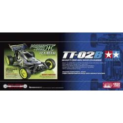 TAMIYA 1/10 R/C Plasma Edge II Gun Metal (TT-02B)