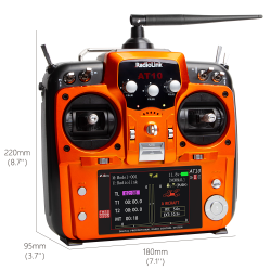 Radionlink AT10II radioanlg orange med 12 kanaler m. 12k modtager