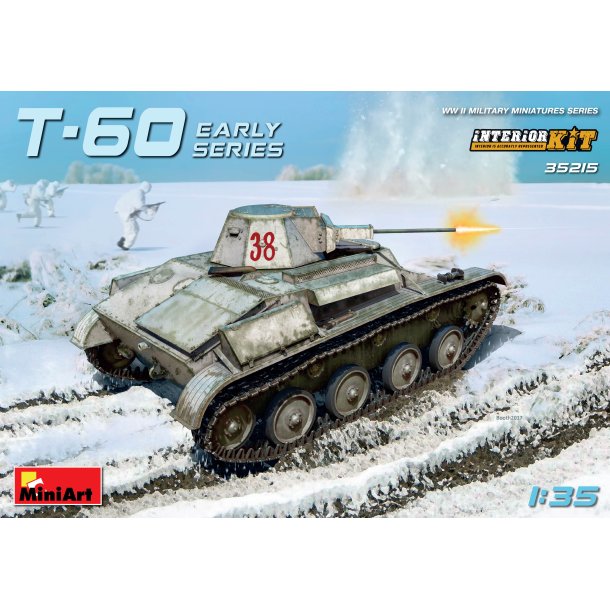 MiniArt T-60 Early series Interir kir 1/35