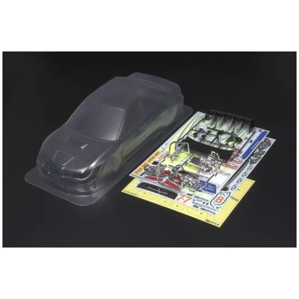 TAMIYA 1/10 Scale R/C Subaru Impreza WRC 07 karosseri