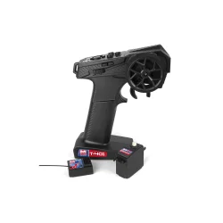 R/C st m. radio, servo, lader og batteri