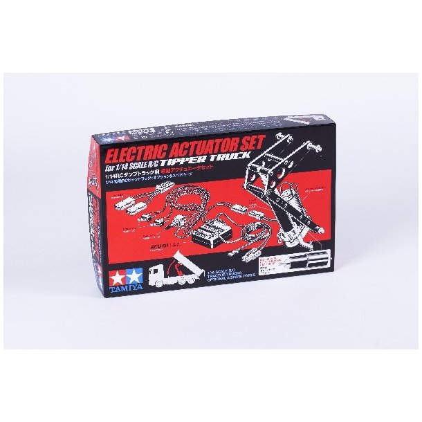 1/14 SCALE ELECTRIC ACTUATOR SET FOR TIPPER TRUCK Tamiya