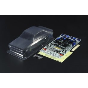 Body SCALE R/C FORD ESCORT MK.II RALLY BODY PARTS