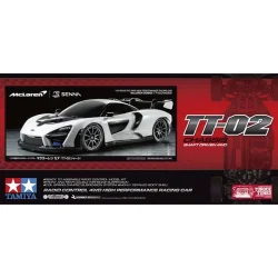 TAMIYA 1/10 R/C McLaren Senna (TT-02)