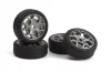 BLACKZON Wheels/Tires Assembled (4pcs)