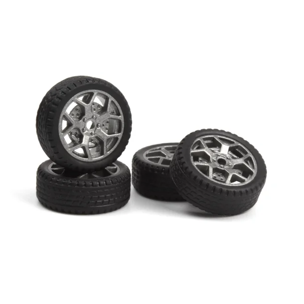 BLACKZON Wheels/Tires Assembled (4pcs)