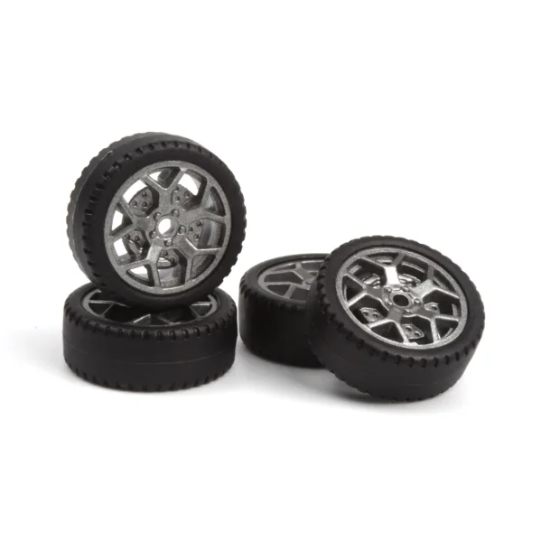BLACKZON Wheels/Tires Assembled - Drift (4pcs)