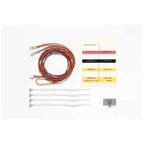 TAMIYA LED Light for MFC (&phi;3 / Red / 1,100mm)