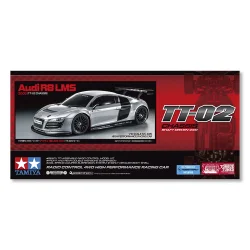 TAMIYA 1/10 R/C Audi R8 LMS 2008 (TT-02)