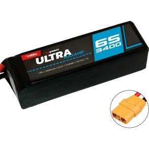 LiPo batteri 3400mAh 22,2V 6S 35C 