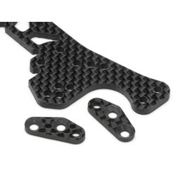 HPI 73090 - REAR SHOCK TOWER A (WOVEN GRAPHITE)