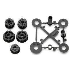 HPI 73477 - PULLEY SET 23T/22T/19T/18T R40