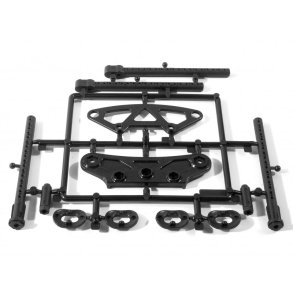 HPI 73513 BUMPER/BODY POST SETQ PRO 4 